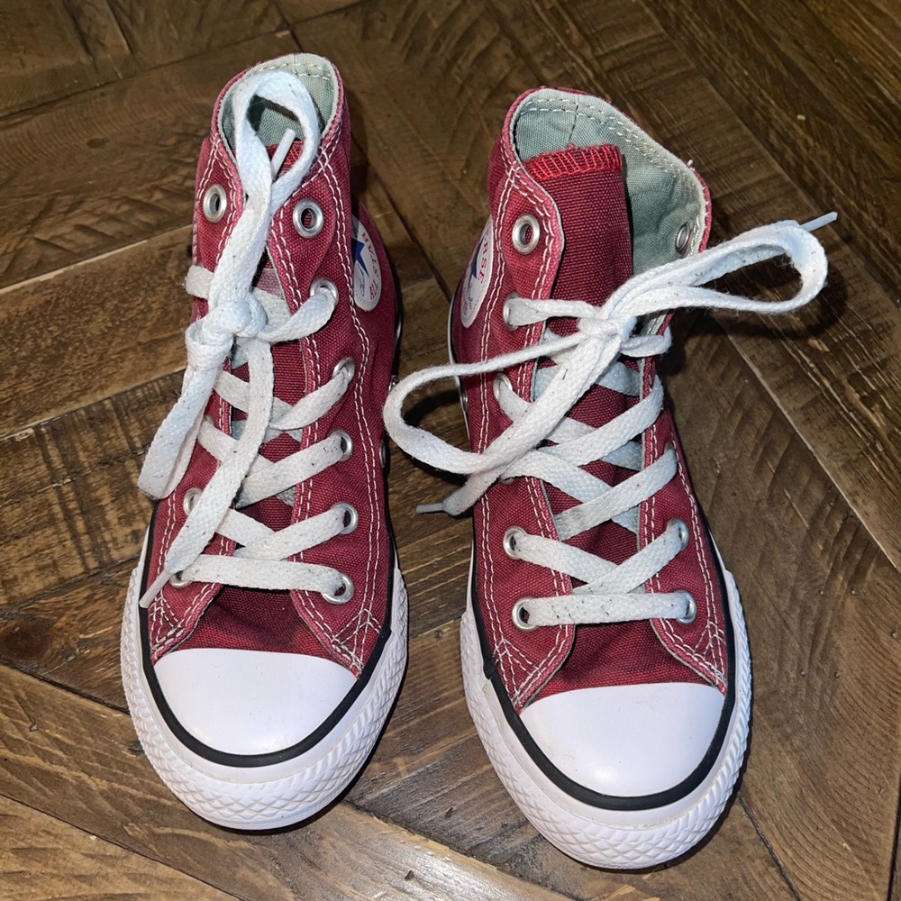 Maroon Chuck Taylor High Top Size 12